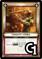 Verdant Strike - Foil